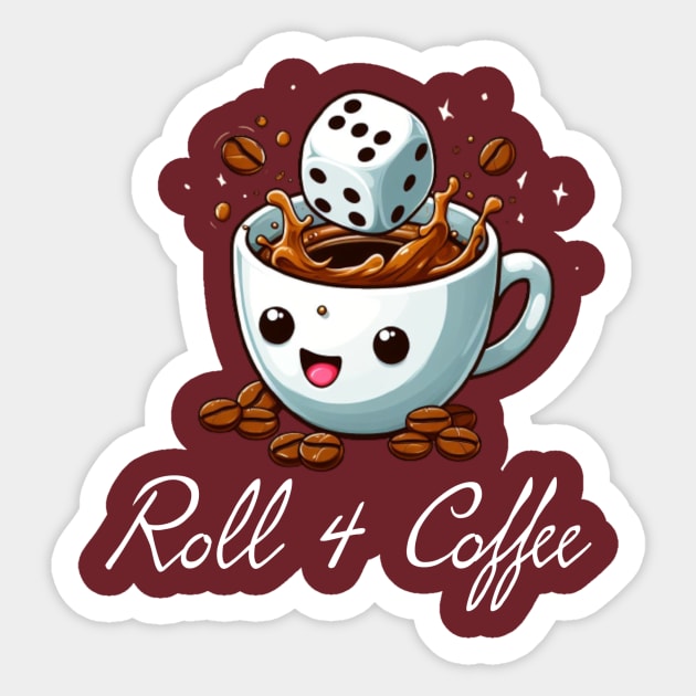 Roll 4 Coffee Sticker by The Snack Network